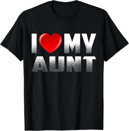 100% Cotton Aunt Gifts from Niece Nephew I Love My Aunt Mothers Day T-Shirt Hoodie, Sweatshirt | DripVista.com