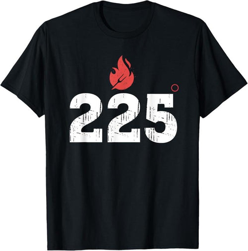 100% Cotton BBQ Barbeque Grilling 225 Degrees Smoking Meat Dad Father T-Shirt Hoodie, Sweatshirt | DripVista.com