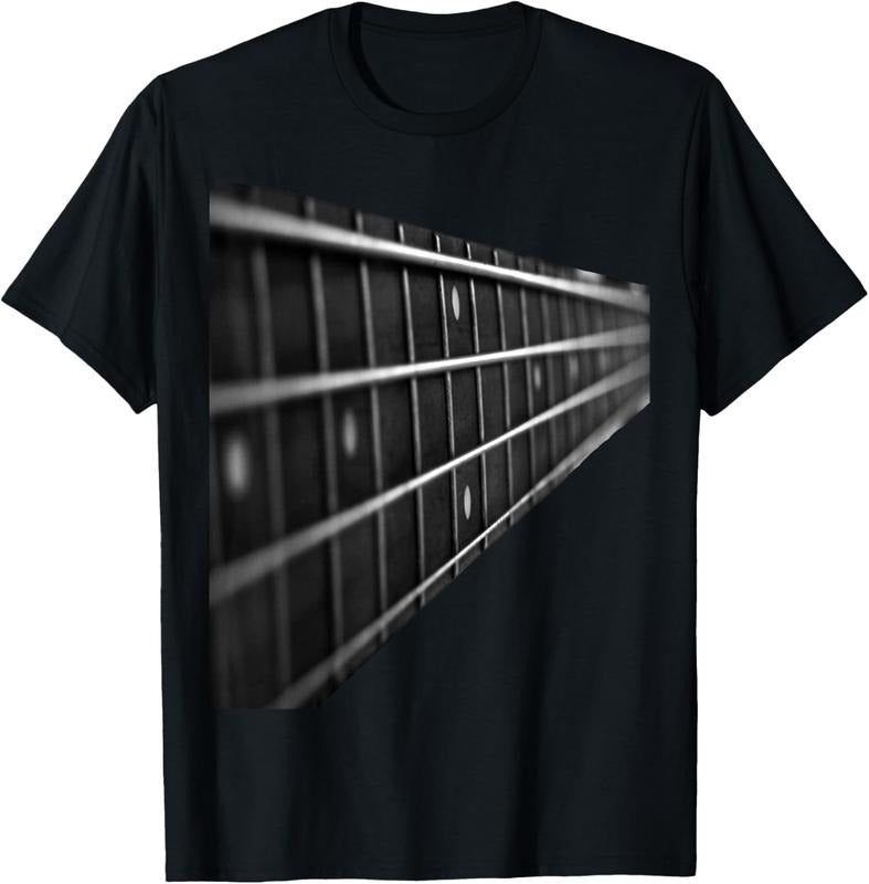 100% Cotton Bass Guitar Fret Musician T-Shirt Hoodie, Sweatshirt | DripVista.com