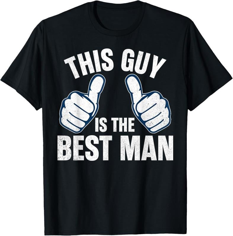 100% Cotton Best Man Bachelor Supplies Party Wedding T-Shirt Hoodie, Sweatshirt | DripVista.com