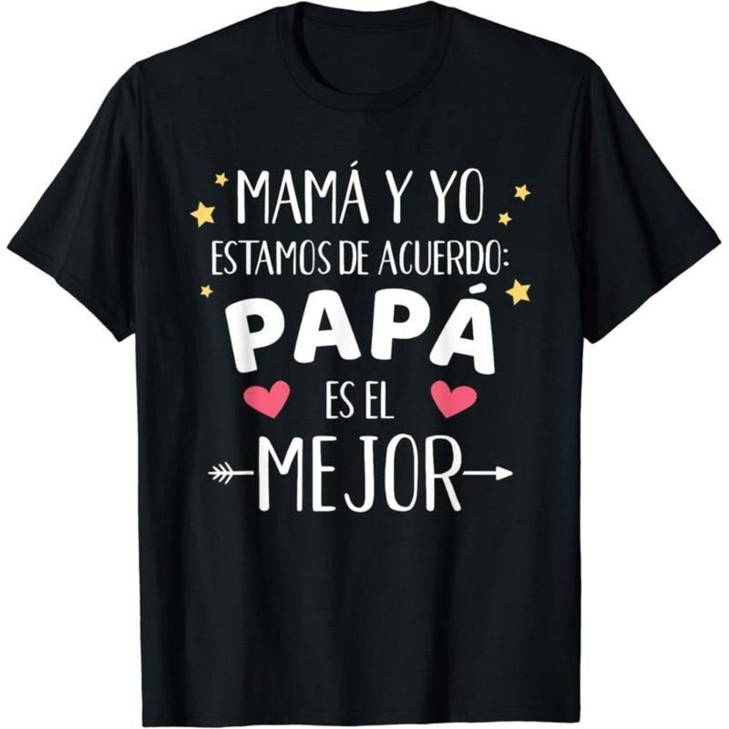 100% Cotton Best PAPA TNF'WB shield Day T-Shirt