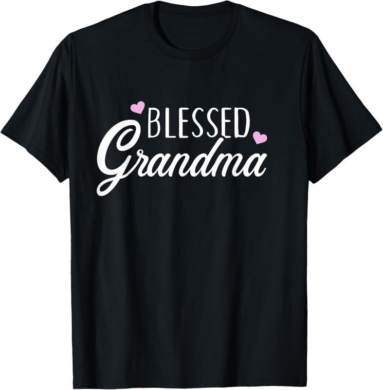 100% Cotton Blessed Grandma T-Shirt Hoodie, Sweatshirt | DripVista.com