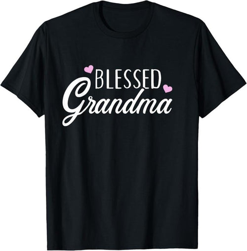100% Cotton Blessed Grandma T-Shirt Hoodie, Sweatshirt | DripVista.com