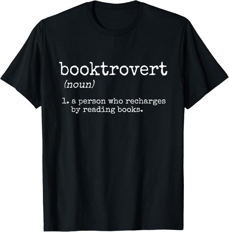 100% Cotton Booktrovert, Funny Book Reader T-Shirt Hoodie, Sweatshirt | DripVista.com