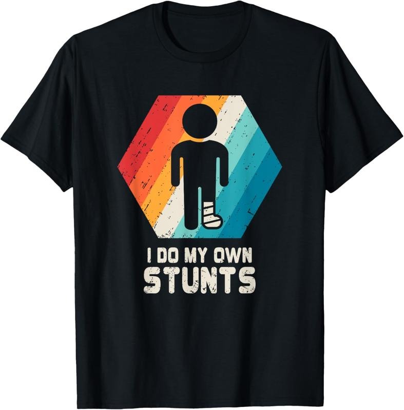 100% Cotton Broken Leg Shirt Ankle Knee Foot Injury Get Well Soon Gift T-Shirt Hoodie, Sweatshirt | DripVista.com