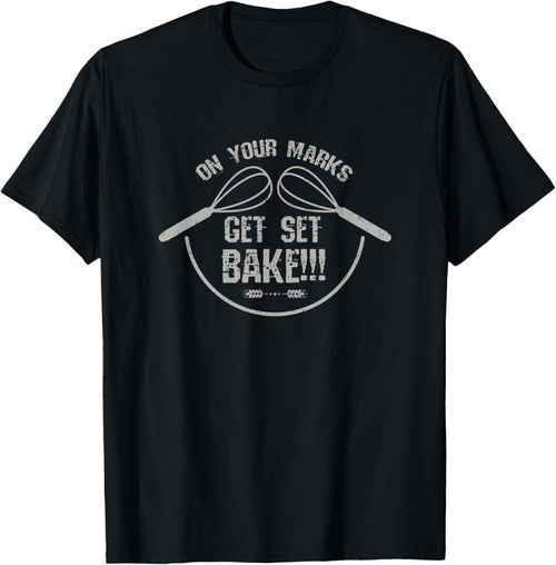 100% Cotton Cake Baking British Get Set Bake Cupcake Pastry Chefs Baker T-Shirt Hoodie, Sweatshirt | DripVista.com