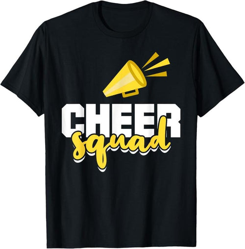 100% Cotton Cheer Squad Cheerleading Funny Cheerleader T-Shirt Hoodie, Sweatshirt | DripVista.com