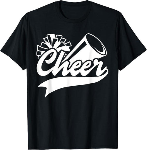 100% Cotton Cheerleading Peace Love Cheer Cheerleader Colors Matching T-Shirt Hoodie, Sweatshirt | DripVista.com