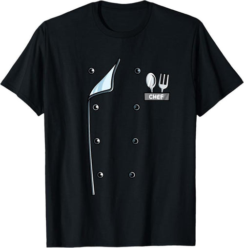 100% Cotton Chef Costume Coat Uniform Funny Cook Jacket for Cooking T-Shirt Hoodie, Sweatshirt | DripVista.com