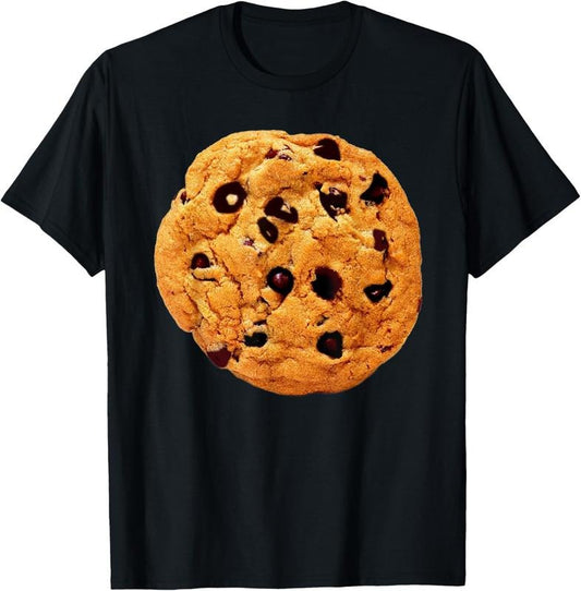 100% Cotton Chocolate Chip Cookie Costume Shirt Last Minute Lazy Party T-Shirt