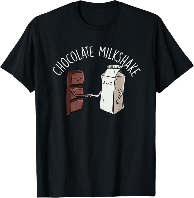 100% Cotton Chocolate Milk Shake Best Friends Funny Chocolate Milk Drink T-Shirt Hoodie, Sweatshirt | DripVista.com