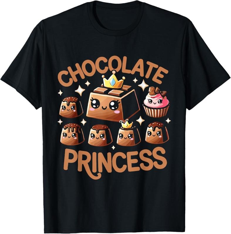 100% Cotton Chocolate Princess T-Shirt Hoodie, Sweatshirt | DripVista.com