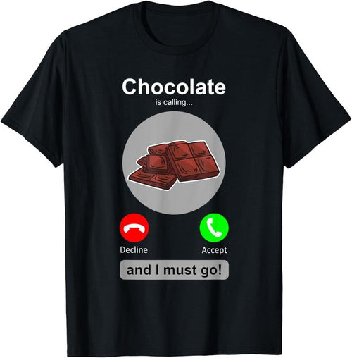 100% Cotton Chocolate Shirt Funny Chocolate Lover Candy Humor Gift T-Shirt Hoodie, Sweatshirt | DripVista.com