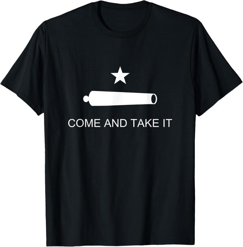 100% Cotton Come And Take It Battle of Gonzales Texas T-Shirt Hoodie, Sweatshirt | DripVista.com