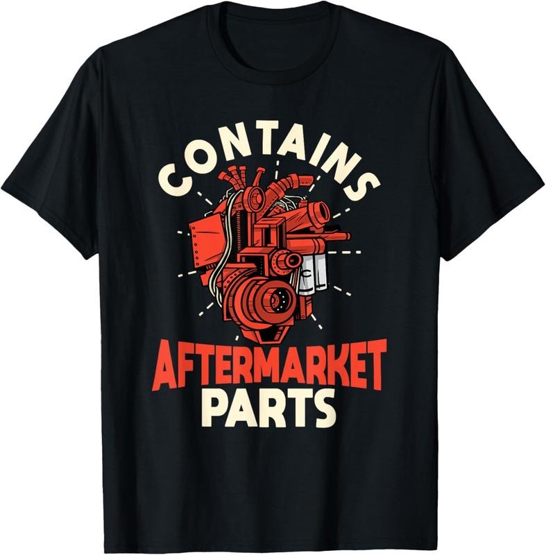 100% Cotton Contains Aftermarket Parts Open Heart Surgery Survivor mens T-Shirt Hoodie, Sweatshirt | DripVista.com