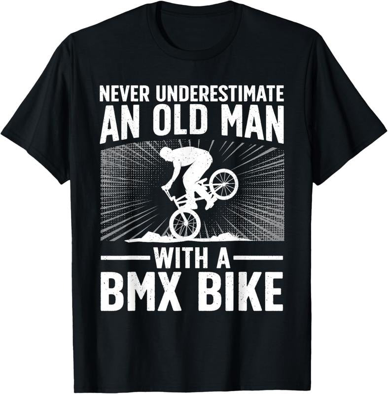 100% Cotton Cool BMX Bike Design For Grandpa Men BMX Bike Rider Lover T-Shirt Hoodie, Sweatshirt | DripVista.com