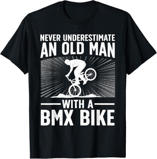 100% Cotton Cool BMX Bike Design For Grandpa Men BMX Bike Rider Lover T-Shirt Hoodie, Sweatshirt | DripVista.com