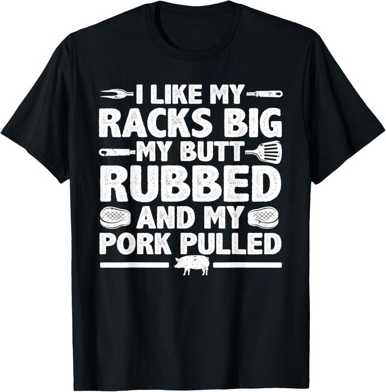 100% Cotton Cool Grilling For Men Women Pork Rub Smoking BBQ Meat Smoker T-Shirt Hoodie, Sweatshirt | DripVista.com