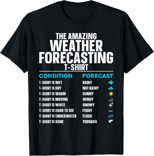 100% Cotton Cool Weather Forecasting Art For Men Women Cloud Meteorology T-Shirt Hoodie, Sweatshirt | DripVista.com
