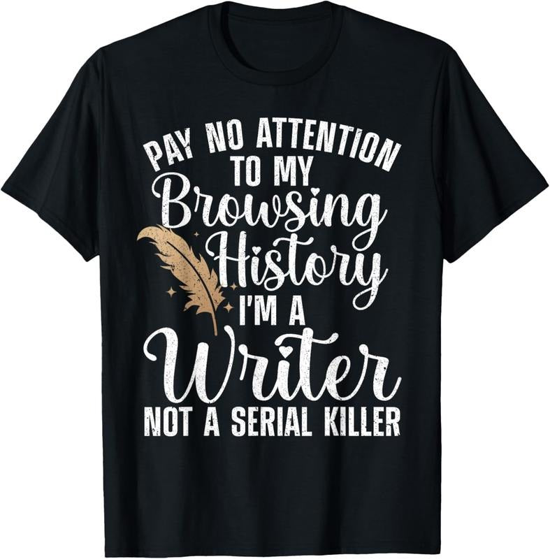 100% Cotton Cool Writer For Men Women Author Journalist Writing Poetry T-Shirt Hoodie, Sweatshirt | DripVista.com