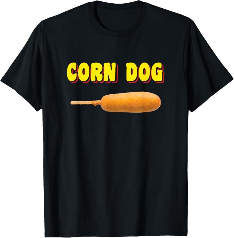100% Cotton Corn Dog T-Shirt, Carnival Style Hoodie, Sweatshirt | DripVista.com