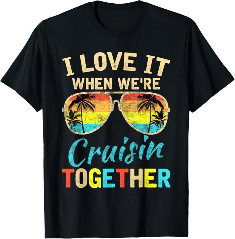 100% Cotton Cruise Ship Vacation Friends Buddies Couples Girl I Love It T-Shirt Hoodie, Sweatshirt | DripVista.com