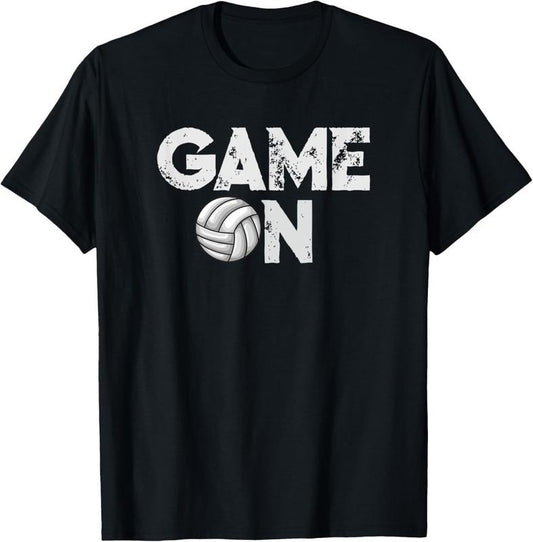 100% Cotton Cute Funny Volleyball For Teen Girls and Women T-Shirt