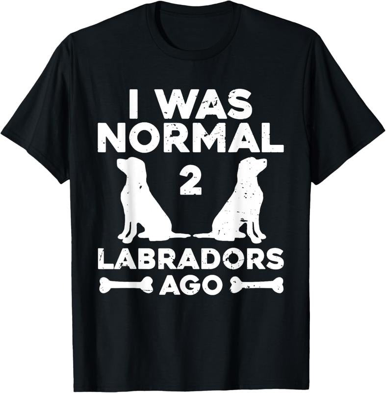 100% Cotton Cute Labrador Design For Men Women Labrador Retriever Lovers T-Shirt