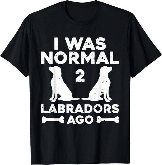 100% Cotton Cute Labrador Design For Men Women Labrador Retriever Lovers T-Shirt