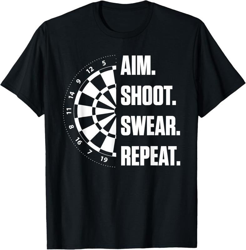 100% Cotton Darts Problems Dartboard Fun Hobby Dart Player T-Shirt Hoodie, Sweatshirt | DripVista.com
