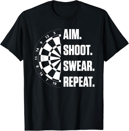 100% Cotton Darts Problems Dartboard Fun Hobby Dart Player T-Shirt Hoodie, Sweatshirt | DripVista.com