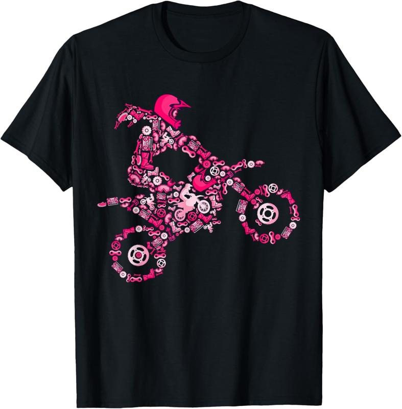100% Cotton Dirt Bike Rider Motocross Dirt Biking Enduro Girls Women T-Shirt Hoodie, Sweatshirt | DripVista.com