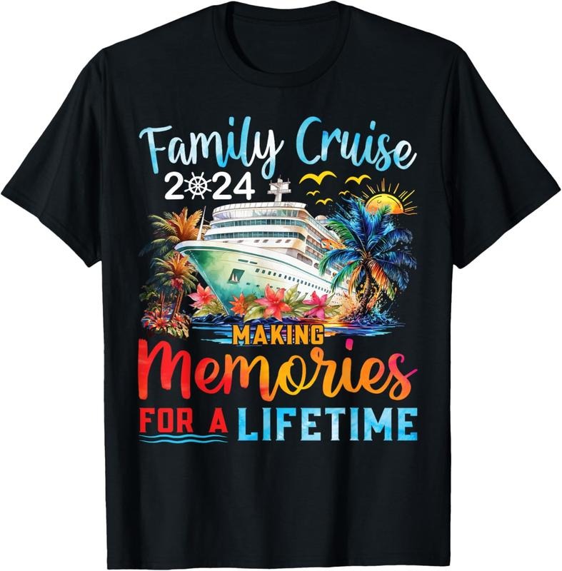 100% Cotton Family Cruise 2024 Family Matching Cruise Vacation Party T-Shirt Hoodie, Sweatshirt | DripVista.com