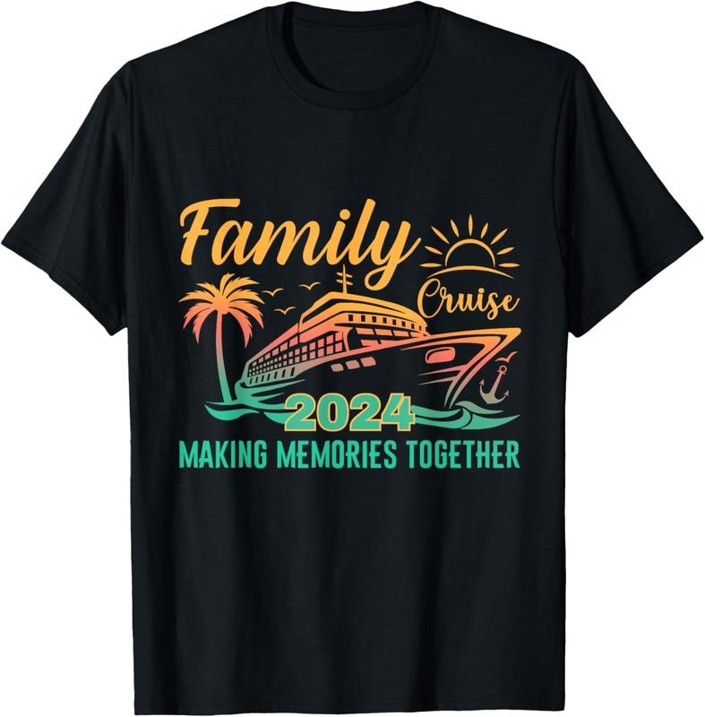 100% Cotton Family Cruise 2024 Making Memories Together Vacation Boat T-Shirt Hoodie, Sweatshirt | DripVista.com