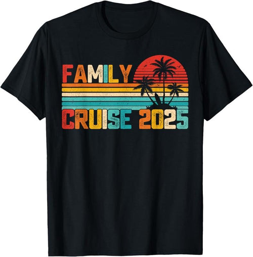 100% Cotton Family Cruise 2025 Beach Matching Summer Vacation T-Shirt Hoodie, Sweatshirt | DripVista.com