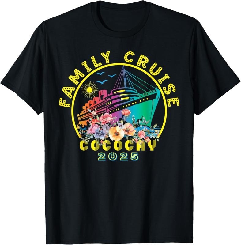 100% Cotton Family Cruise 2025 Coco Cay Bahamas Matching Family Vacation T-Shirt Hoodie, Sweatshirt | DripVista.com