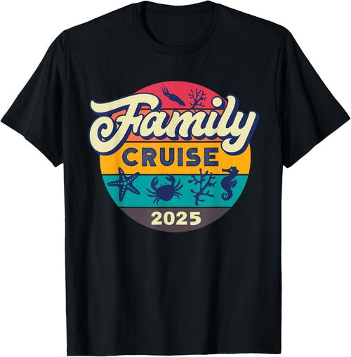 100% Cotton Family Cruise 2025 Summer Vacation Trip Matching Beach Crew T-Shirt Hoodie, Sweatshirt | DripVista.com