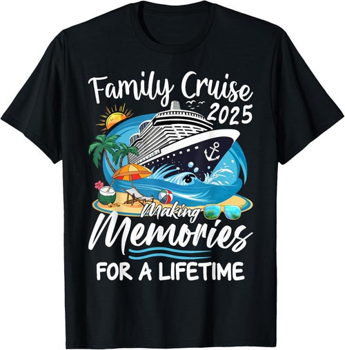 100% Cotton Family Cruise 2025 Vacation Family Reunion Cruise Ship Party T-Shirt Hoodie, Sweatshirt | DripVista.com