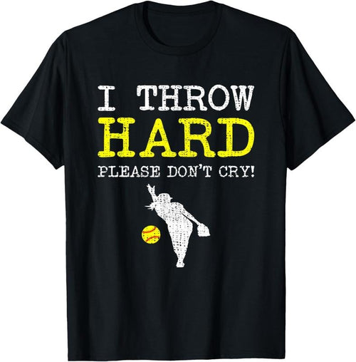 100% Cotton Fastpitch Softball Pitcher Funny T-Shirt Hoodie, Sweatshirt | DripVista.com