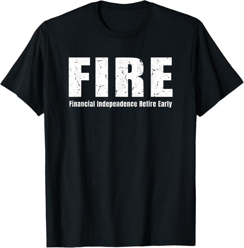 100% Cotton Financial Independence Retire Early T-Shirt Hoodie, Sweatshirt | DripVista.com