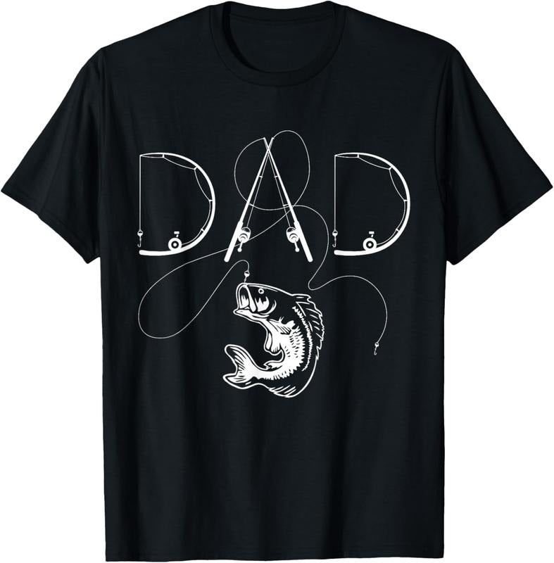 100% Cotton Fisherman Dad Fishing Enthusiast Fish Lover Daddy Father T-Shirt Hoodie, Sweatshirt | DripVista.com