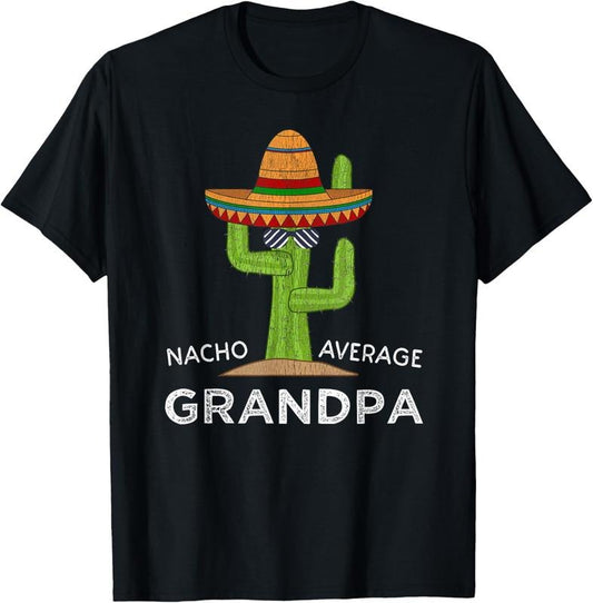 100% Cotton Fun Hilarious Grandpa Joke Humor | Funny Saying Grandpa T-Shirt