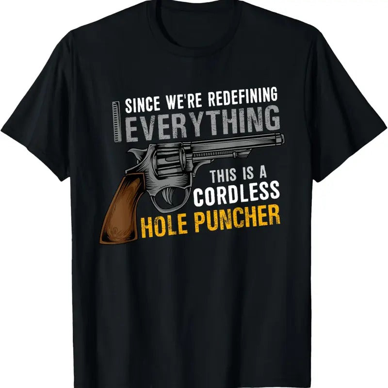 100% Cotton Funny  Enthusiast USA ,This Is A Cordless Hole Puncher T-Shirt Hoodie, Sweatshirt | DripVista.com
