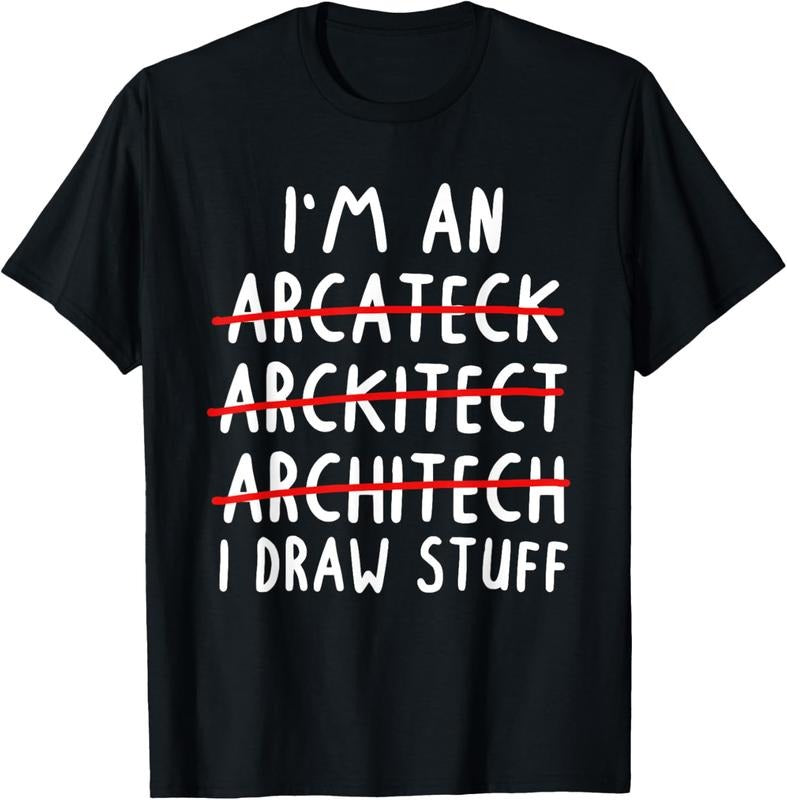 100% Cotton Funny Architect Art Men Women Future Architecture Pun Lovers T-Shirt Hoodie, Sweatshirt | DripVista.com