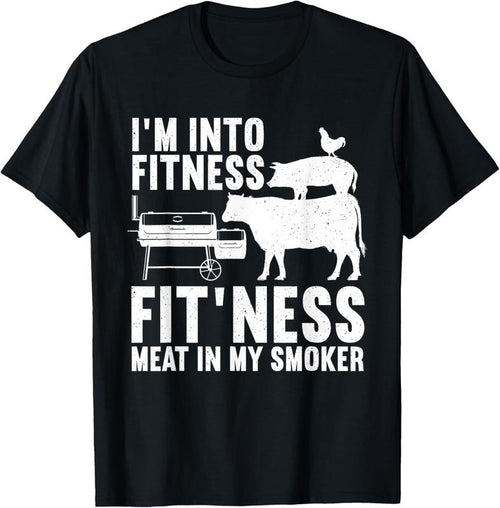 100% Cotton Funny BBQ Meat Smoking Art For Men Women Barbeque Griller T-Shirt Hoodie, Sweatshirt | DripVista.com