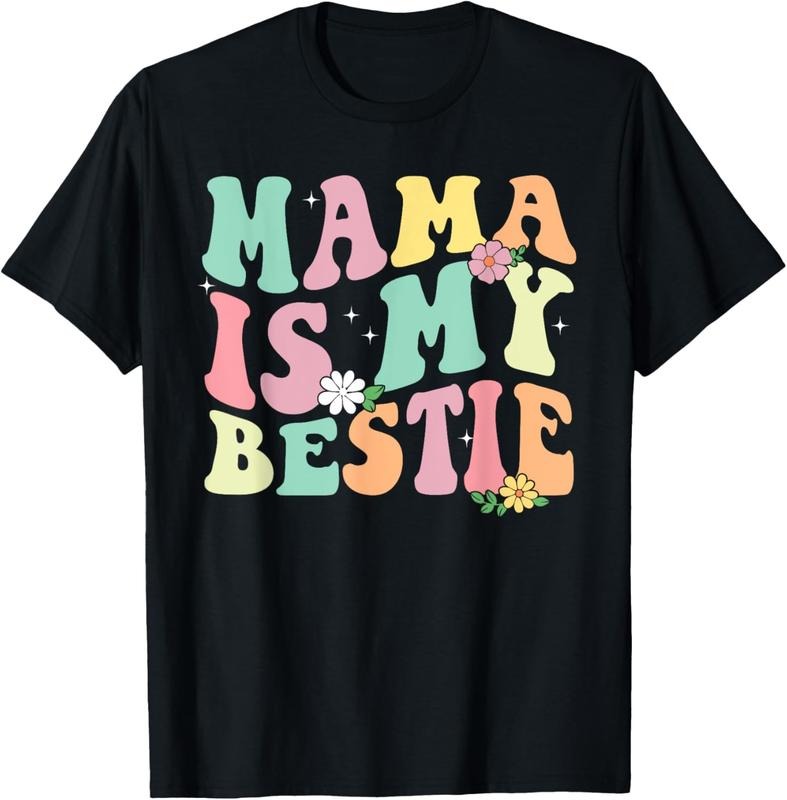 100% Cotton Funny BFF Mom Mommy Mother Best Friend T-Shirt Hoodie, Sweatshirt | DripVista.com