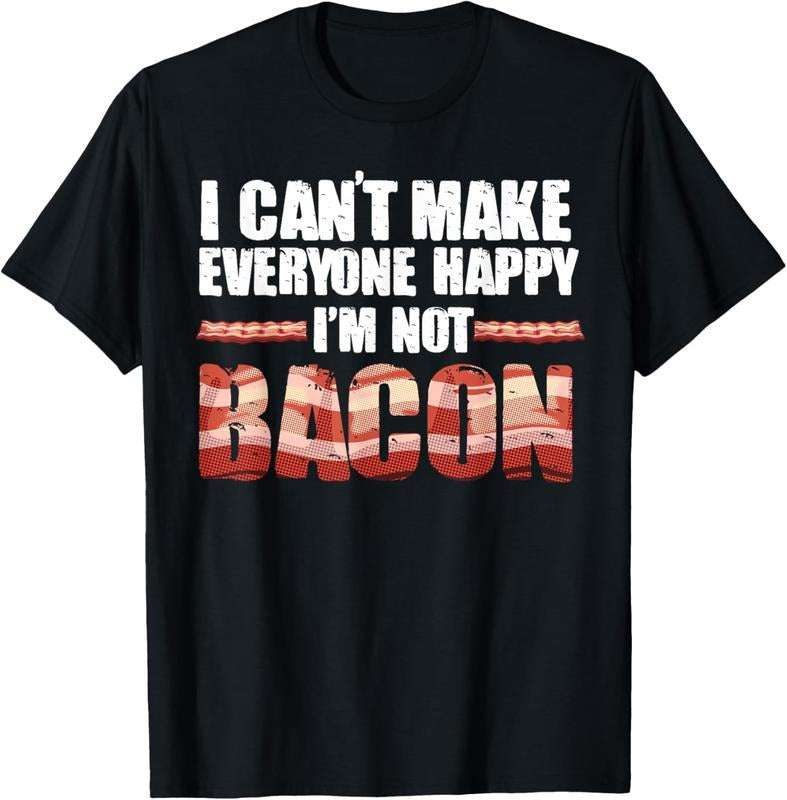 100% Cotton Funny Bacon Gift For Men Women Cool I'm Not Bacon Gag T-Shirt Hoodie, Sweatshirt | DripVista.com