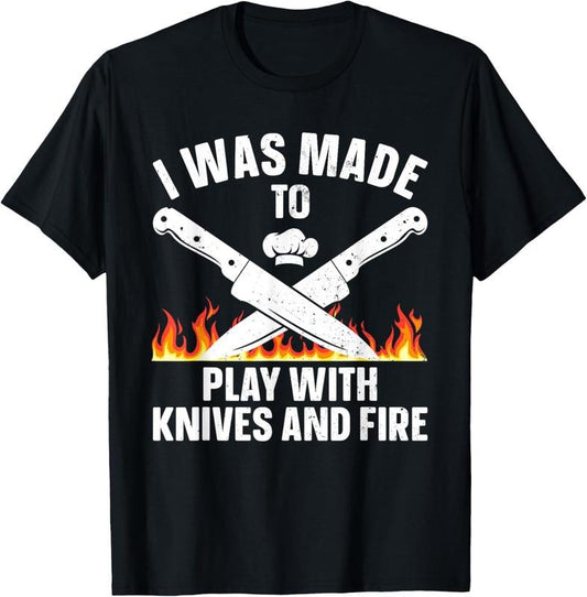 100% Cotton Funny Chef Design For Men Women Cooking Lovers Culinary Chef T-Shirt