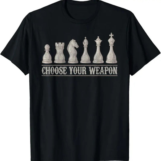 100% Cotton Funny Chess Gift For Chess Lover s Boys Girls Cool Player T-Shirt