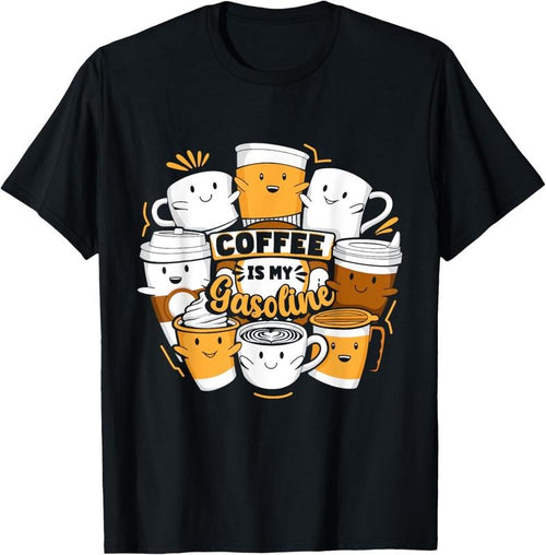 100% Cotton Funny Coffee T-Shirt Hoodie, Sweatshirt | DripVista.com